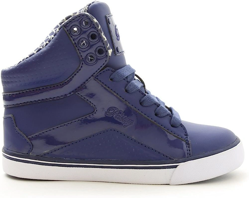 Navy Grid Pop Tarts Kicks: Cool for Little Feet - Size 12 Little Kid!